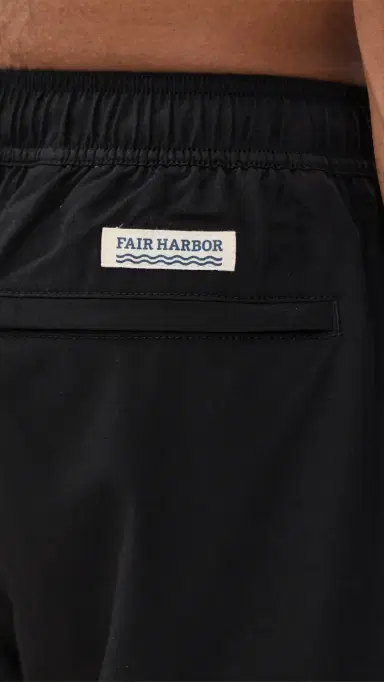 Fair Harbor The Anchor Swim Trunks 6 Black L | Thumbnail 6 Fair Harbor The Anchor Swim Trunks 6 Black L | Thumbnail 6