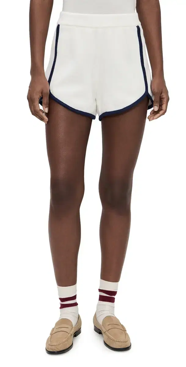 The Romie Sweater Shorts Milk