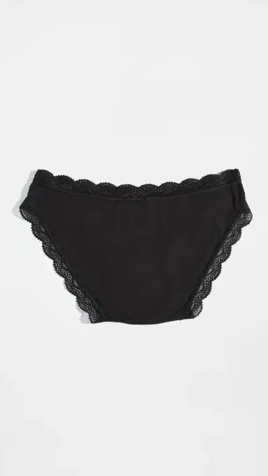 Stripe & Stare Bikini Briefs 4 Pack Black/Black/Black/Black M | Thumbnail 4 Stripe & Stare Bikini Briefs 4 Pack Black/Black/Black/Black M | Thumbnail 4