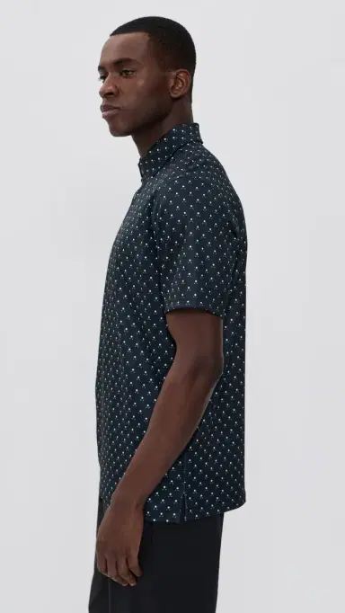Rhone Drive Time Polo True Navy/White Club Print L | Thumbnail 4 Rhone Drive Time Polo True Navy/White Club Print L | Thumbnail 4