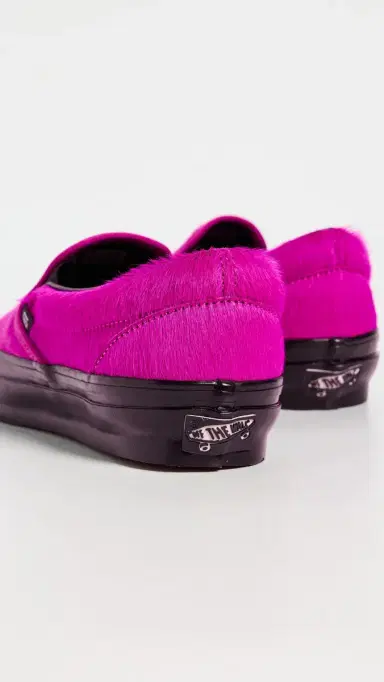 Vans LX Classic Slip On Pony Hair Fuchsia | Thumbnail 5