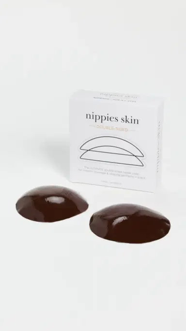 Bristols 6 Nippie Skin Double Sided Adhesive Espresso 1 | Thumbnail 3 Bristols 6 Nippie Skin Double Sided Adhesive Espresso 1 | Thumbnail 3