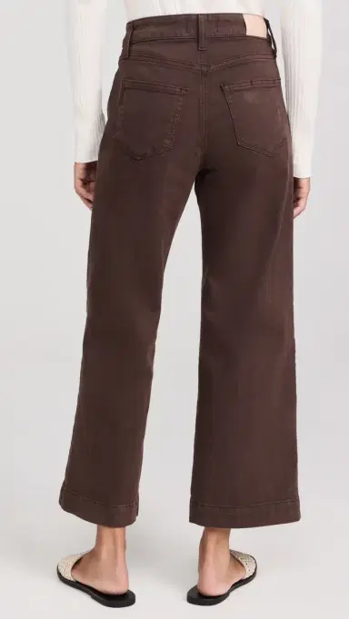 PAIGE Anessa Pants Rich Chocolate | Thumbnail 3