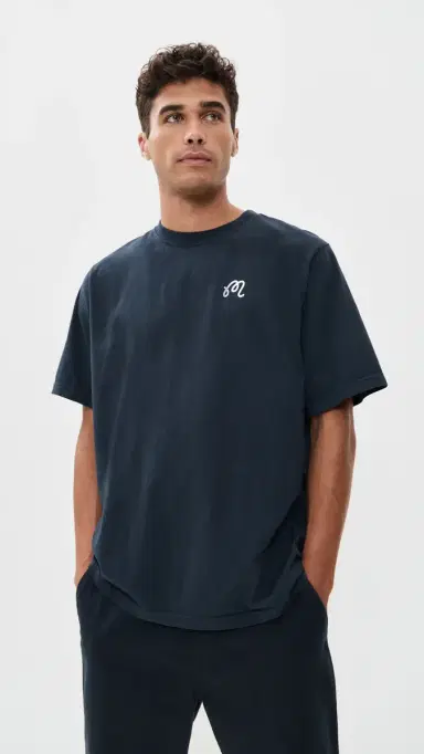Malbon Bermuda Tee Navy M | Thumbnail 2