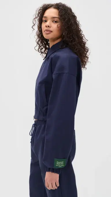 DANZY Danzy Cropped Jacket Navy | Thumbnail 4 DANZY Danzy Cropped Jacket Navy | Thumbnail 4