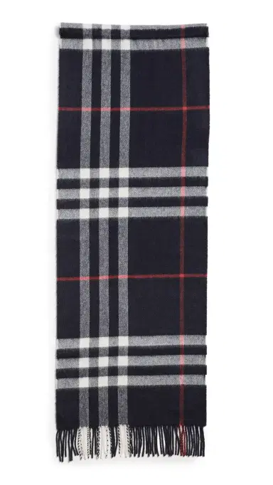Burberry Giant Check Cashmere Scarf | Thumbnail 5 Burberry Giant Check Cashmere Scarf | Thumbnail 5