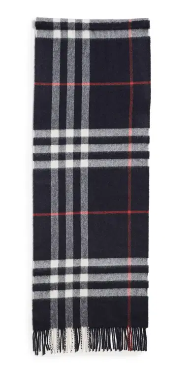 Burberry Giant Check Cashmere Scarf | Thumbnail 1 Burberry Giant Check Cashmere Scarf | Thumbnail 1