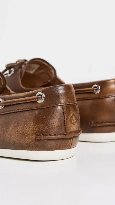 Sperry Slim Boat Shoes Tan | Thumbnail 4