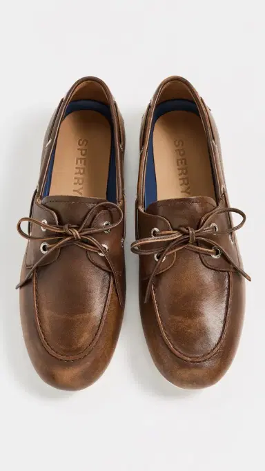 Sperry Slim Boat Shoes Tan | Thumbnail 5
