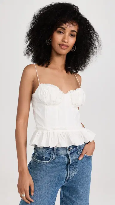 En Saison Raina Bustier Top Off White L | Thumbnail 2 En Saison Raina Bustier Top Off White L | Thumbnail 2