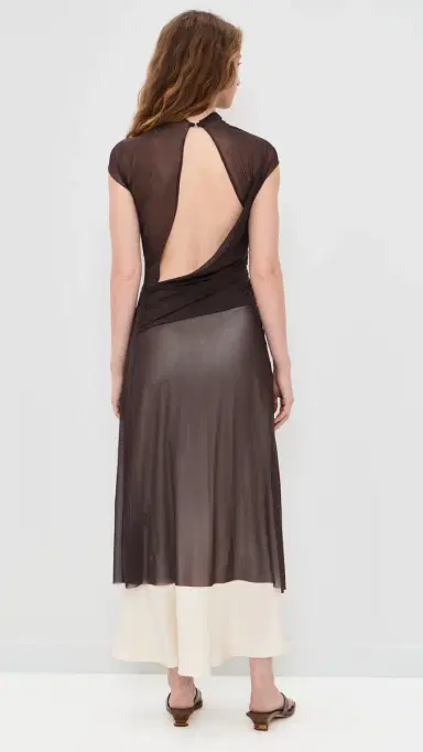 Bec & Bridge Eva Split Tunic Top Dark Chocolate | Thumbnail 4 Bec & Bridge Eva Split Tunic Top Dark Chocolate | Thumbnail 4