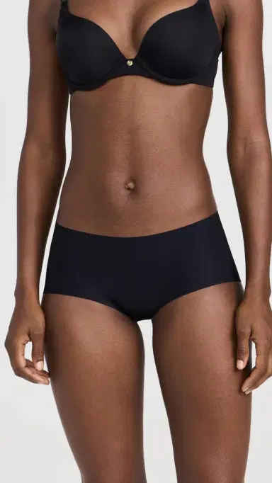 Hanky Panky Breathe oft Boyshorts 3 Pack Black | Thumbnail 3