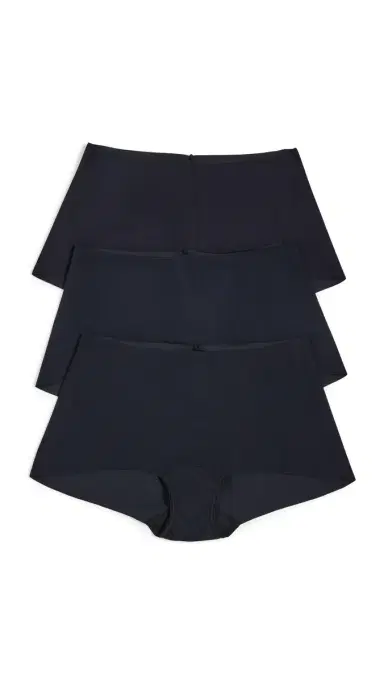 Hanky Panky Breathe oft Boyshorts 3 Pack Black | Thumbnail 6