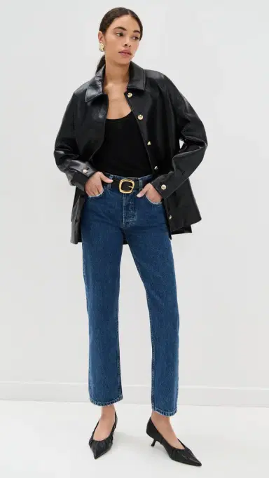 Anine Bing Kate Jeans Washed Blue 24 | Thumbnail 5