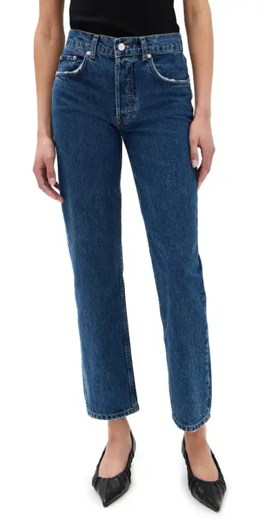 Anine Bing Kate Jeans Washed Blue 24 | Thumbnail 1