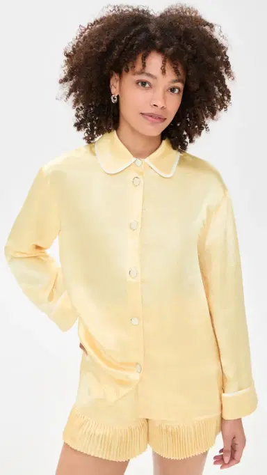 Maude Club Porter Top Butter Yellow M | Thumbnail 2