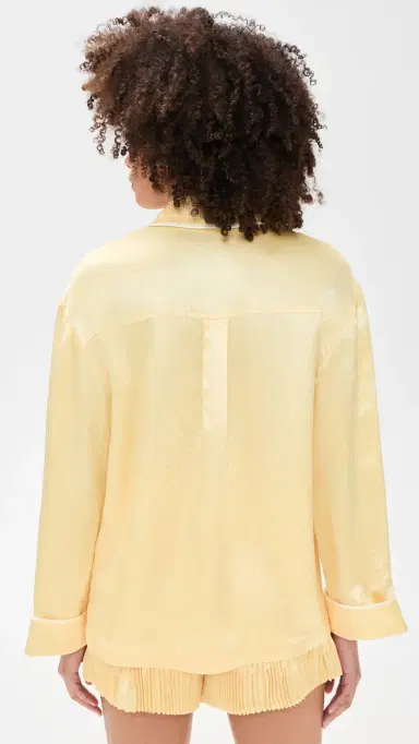 Maude Club Porter Top Butter Yellow M | Thumbnail 3