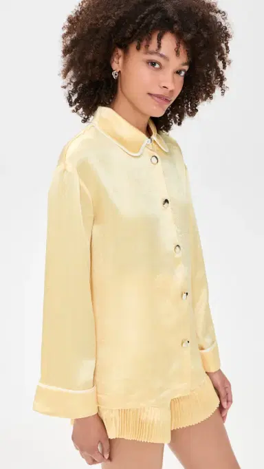 Maude Club Porter Top Butter Yellow M | Thumbnail 4