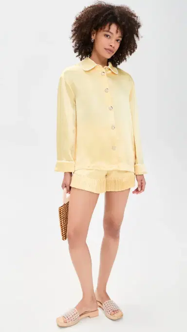 Maude Club Porter Top Butter Yellow M | Thumbnail 5