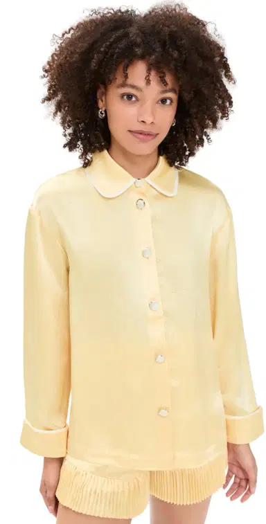 Maude Club Porter Top Butter Yellow M | Thumbnail 1
