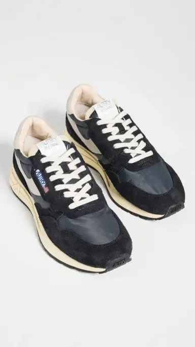 Autry Reelwind Low Sneakers Nylon/Crack White/Black 45 | Thumbnail 4 Autry Reelwind Low Sneakers Nylon/Crack White/Black 45 | Thumbnail 4