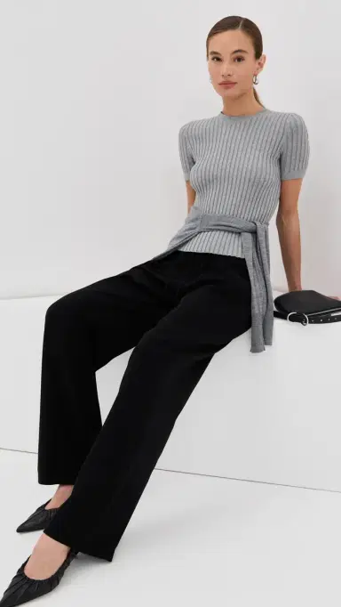 LE BOP Ringer Tee Heather Gray L | Thumbnail 5
