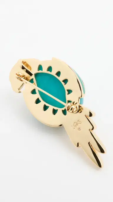 Lele Sadoughi Eileen Parrot Convertible Necklace Turquoise One Size | Thumbnail 6 Lele Sadoughi Eileen Parrot Convertible Necklace Turquoise One Size | Thumbnail 6