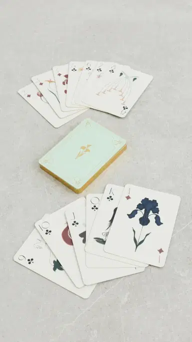 Cult Gaia Leo Playing Cards Seafoam | Thumbnail 2