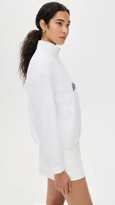 Malbon Cross Court Windbreaker White 0 | Thumbnail 4
