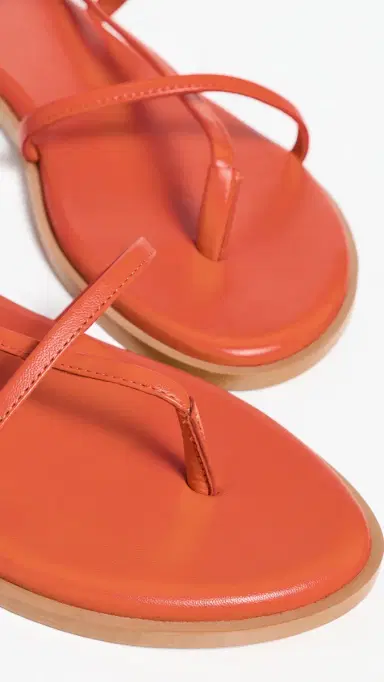 Free People Corsica Strappy Sandals Vermillion | Thumbnail 6