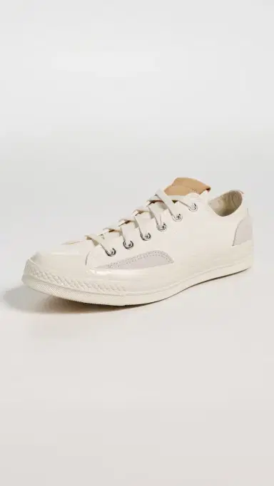 Converse Chuck 70 Canvas & Suede Sneakers Egret/Hay Day | Thumbnail 2