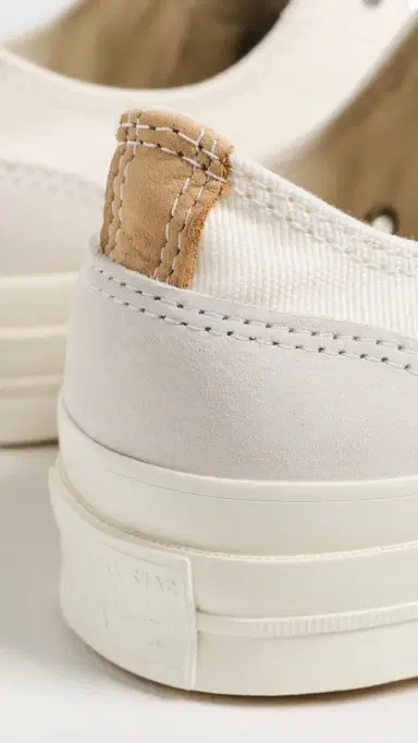 Converse Chuck 70 Canvas & Suede Sneakers Egret/Hay Day | Thumbnail 4