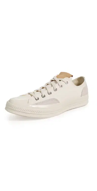Converse Chuck 70 Canvas & Suede Sneakers Egret/Hay Day | Thumbnail 1