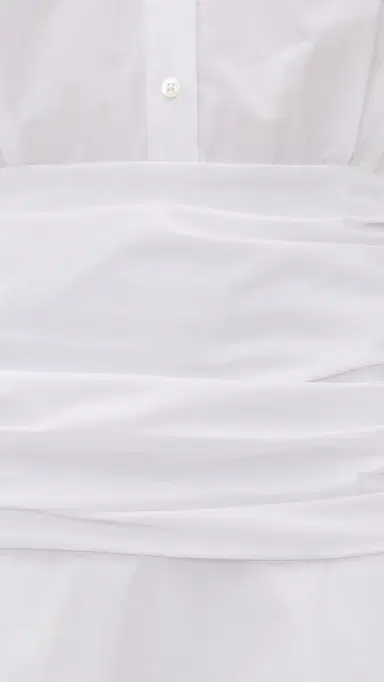 Staud Indya Mini Dress White 12 | Thumbnail 6 Staud Indya Mini Dress White 12 | Thumbnail 6