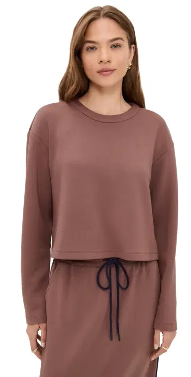 LE BOP Danica Crop Top Nutmeg L | Thumbnail 1 LE BOP Danica Crop Top Nutmeg L | Thumbnail 1