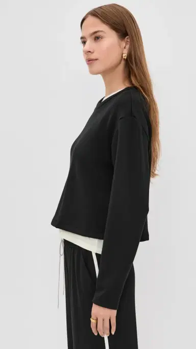 LE BOP Danica Crop Top Black M | Thumbnail 4 LE BOP Danica Crop Top Black M | Thumbnail 4