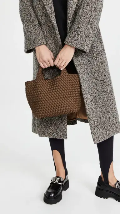 Naghedi St Barths Small Tote Mink One Size | Thumbnail 3 Naghedi St Barths Small Tote Mink One Size | Thumbnail 3