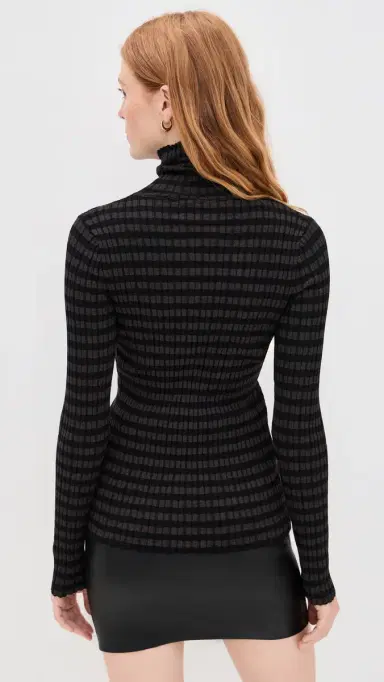 MM6 Maison Margiela Stripe Pullover Black/Brown | Thumbnail 3