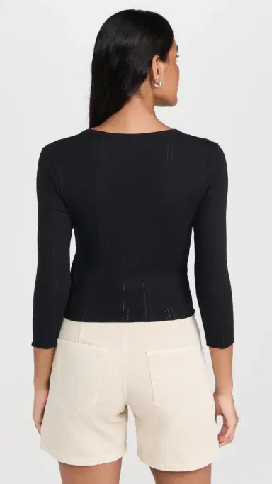 COUCOU The Baby Henley Black S | Thumbnail 3