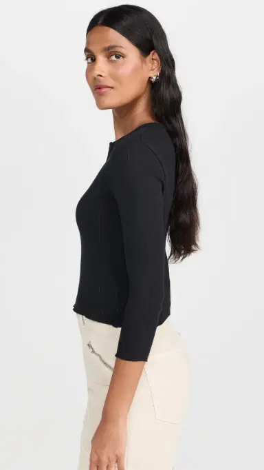 COUCOU The Baby Henley Black S | Thumbnail 4