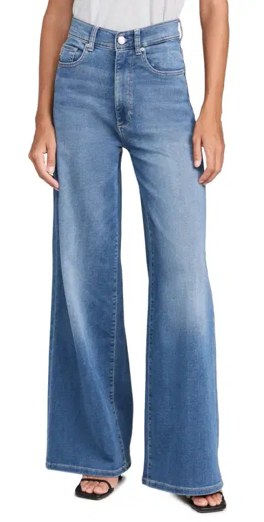 DL1961 DL Softwear Hepburn Wide Leg High Rise Jeans Mohonk (Softwear) | Thumbnail 1 DL1961 DL Softwear Hepburn Wide Leg High Rise Jeans Mohonk (Softwear) | Thumbnail 1