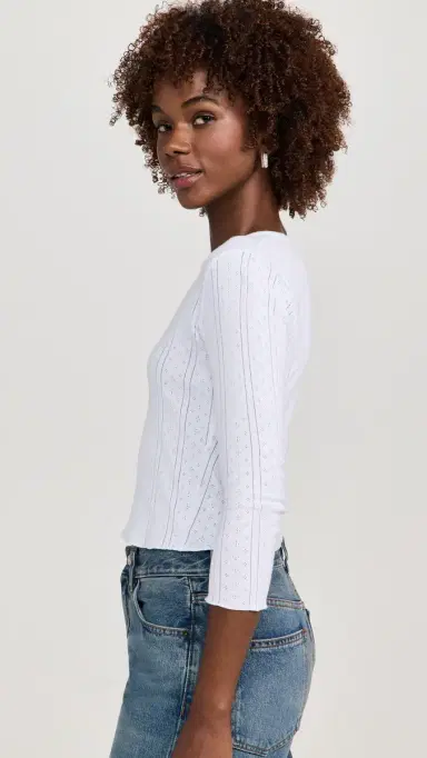 COUCOU The Baby Henley White S | Thumbnail 4