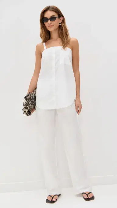 LE BOP Maeve Tunic White | Thumbnail 5