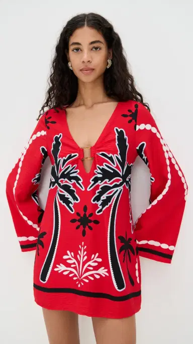 Seven Wonders Caledeira Mini Dress Cabanna Red | Thumbnail 2 Seven Wonders Caledeira Mini Dress Cabanna Red | Thumbnail 2