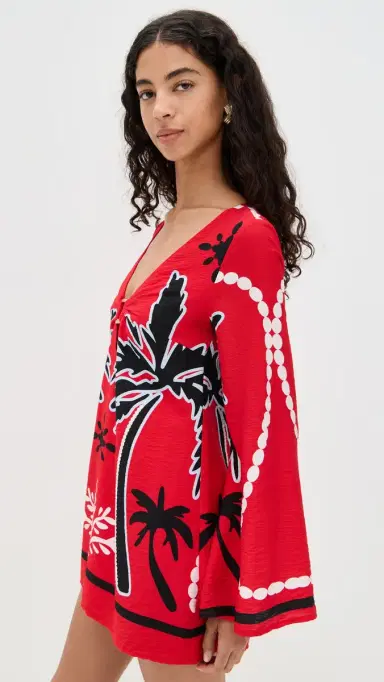 Seven Wonders Caledeira Mini Dress Cabanna Red | Thumbnail 4 Seven Wonders Caledeira Mini Dress Cabanna Red | Thumbnail 4