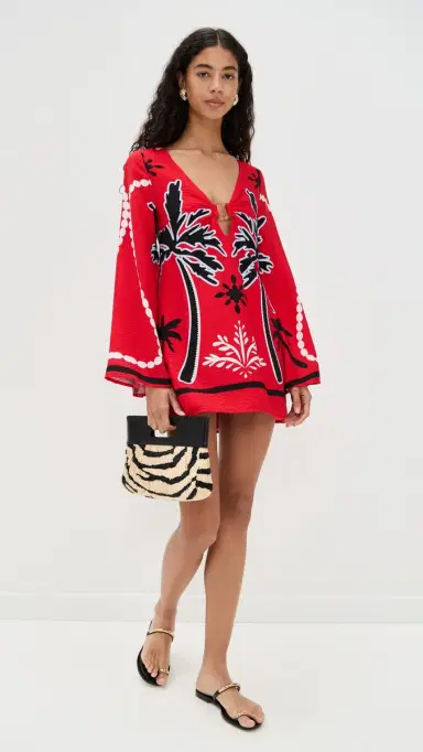 Seven Wonders Caledeira Mini Dress Cabanna Red | Thumbnail 5 Seven Wonders Caledeira Mini Dress Cabanna Red | Thumbnail 5