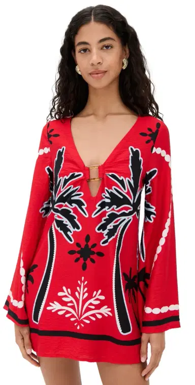 Seven Wonders Caledeira Mini Dress Cabanna Red | Thumbnail 1 Seven Wonders Caledeira Mini Dress Cabanna Red | Thumbnail 1