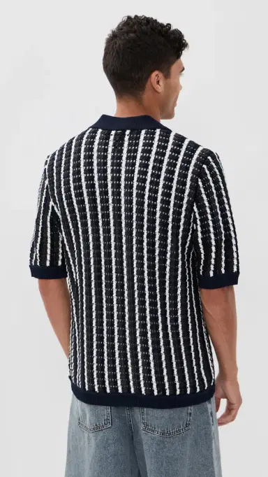 rag & bone Dalton Short Sleeve Crochet Shirt | Thumbnail 3 rag & bone Dalton Short Sleeve Crochet Shirt | Thumbnail 3
