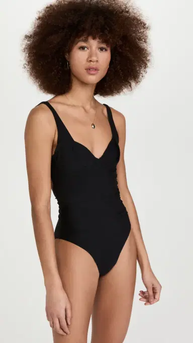 solido Underwire Ruched One Piece Midnight | Thumbnail 5