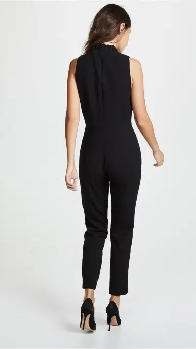 BLACK HALO Antoinette Jumpsuit Black 4 | Thumbnail 3